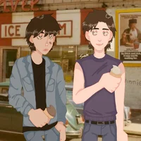 Johnny and Ponyboy
