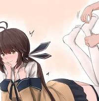 Menina que ama tickl