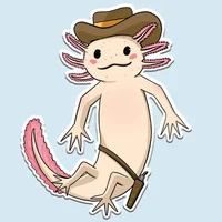 Cowboy axolotl