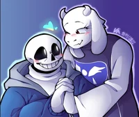 Sans and Toriel 