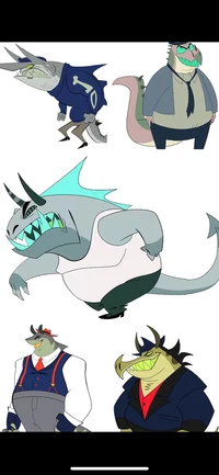 The mafia shark gang