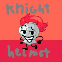 Knight helmet