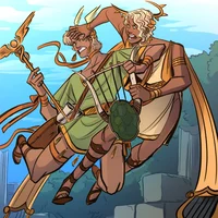 Hermes and Apollo