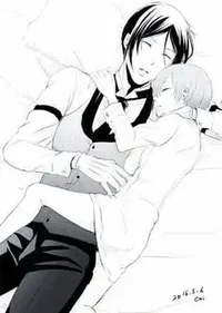 Sebastian and ciel