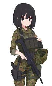 Enemy Soldier girl