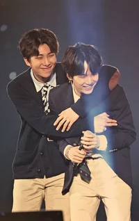 Yoongi and Namjoon 