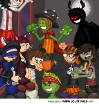 Papa louie Halloween