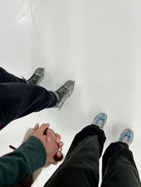Ice skating 