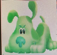 Green puppy 
