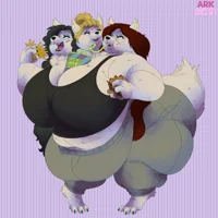 Fat Cerberus Woman