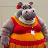 Hippo Fursuiter TF