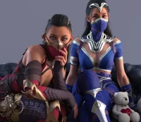 Kitana and Mileena 
