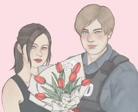 Claire and Leon
