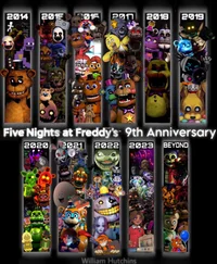 Fnaf 10 anniversary