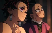 Genya y Tanjiro 