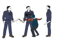 three Michael Myers