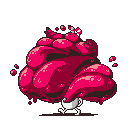 Plump walking coffee