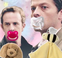 Baby Gabriel and Cas