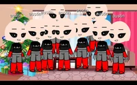 9 giant Austins