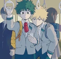 Midoriya and Bakugou