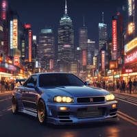 Skyline gtr r34