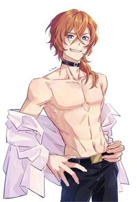 Чуя - Rockstar au