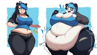 Fat Panda Girl TF