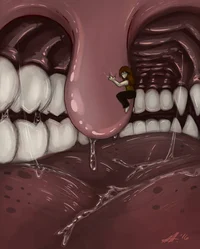 Mouth of your friend