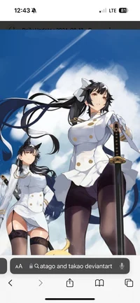 Atago and Takao doll