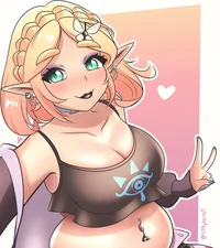 Chubby Goth Zelda