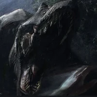 Infected dinosaur