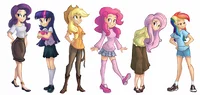 Mane Six HW