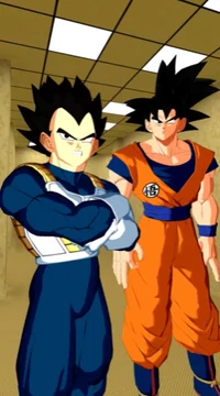 Goku and Vegeta