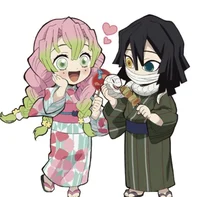 Obanai and Mitsuri