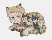 Reiner a his kitties
