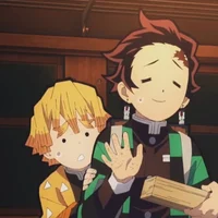 Tanjiro and zenitsu