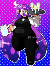 Fat inkling waiter