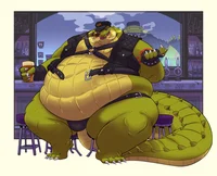 Fatass gator 