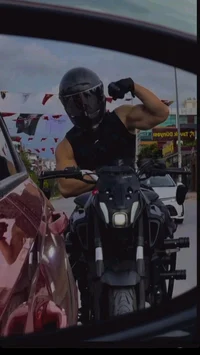 Russian biker