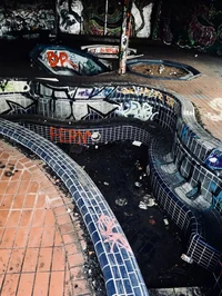 Abandoned water park