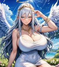 Kuudere Goddess Mom