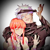 Makima and Gojo