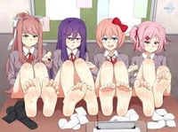 DDLC feet