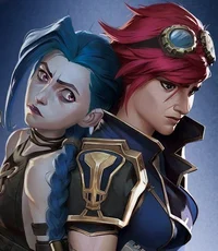 Jinx and Vi