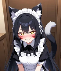 Yandere catgirl maid