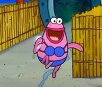 Fat bikini girl fish