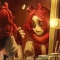 Weeping clown