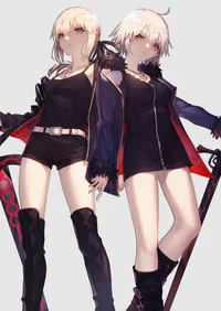 Saber and jeanne
