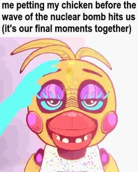 You and toy chica