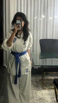 Taekwondo girl